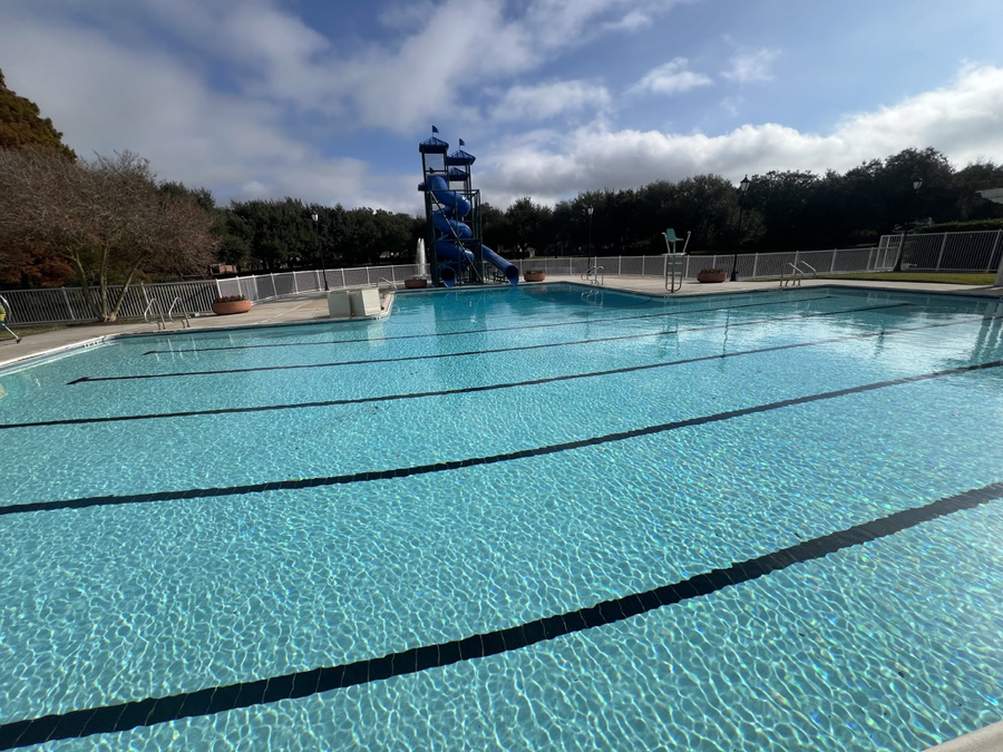 Maintained pool facility serviced by ATX AquaTechs